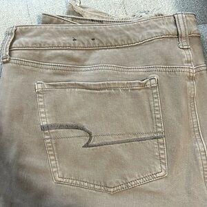 American Eagle Super stretch 360 jeans, nice soft fabric and soft gray